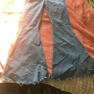 Flare Jeans, Free People, Mid Rise